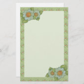 Blume kopiert Briefpapier (Vorne/Hinten)