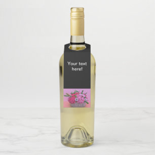 Blume Korbmalerei Flaschenanhänger