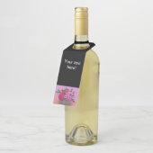 Blume Korbmalerei Flaschenanhänger (Angewinkelt)