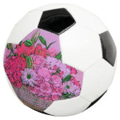 Blume Korbmalerei Fußball (Dreiviertel)