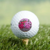 Blume Korbmalerei Golfball (Insitu T-Shirt)