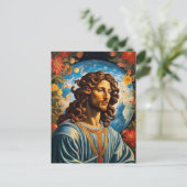 *~* Blume Kosmisches Universum AP50 Jesus Postkarte (Stehend Vorderseite)