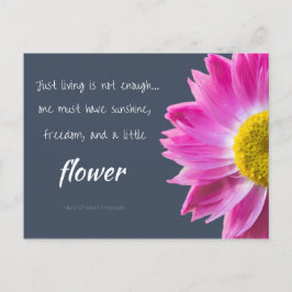 Blume Kostenvoranschlag Postkarte