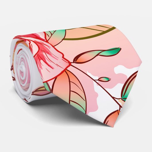 Blume Krawatte (Gerollt)