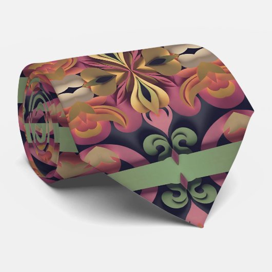 Blume Krawatte (Gerollt)