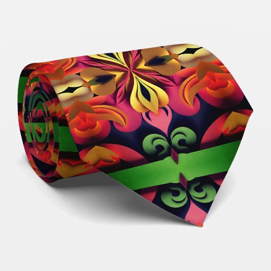 Blume Krawatte (Gerollt)