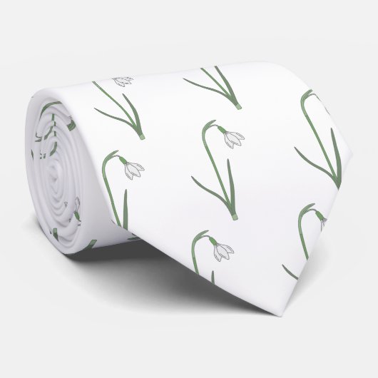 Blume Krawatte (Gerollt)