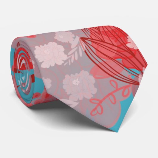 Blume Krawatte (Gerollt)