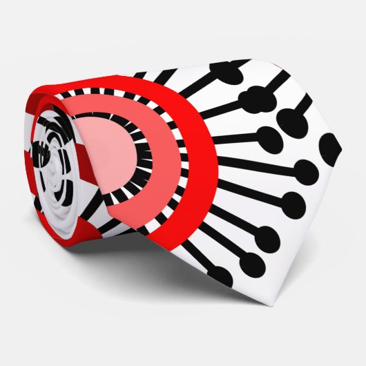 Blume Krawatte (Gerollt)