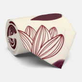 Blume Krawatte (Gerollt)