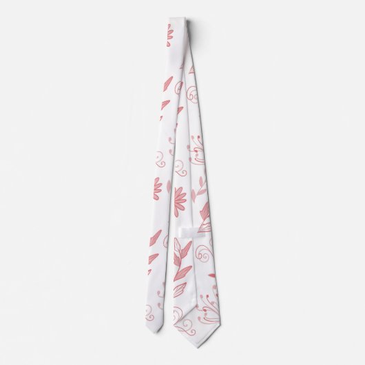 Blume Krawatte (Rückseite)