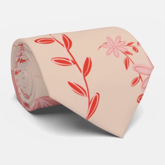 Blume Krawatte (Gerollt)