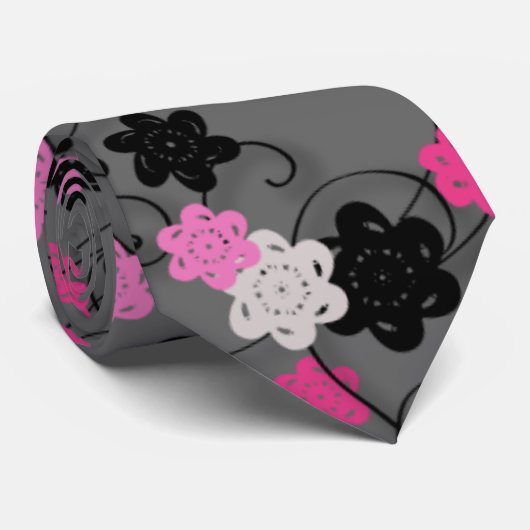 Blume Krawatte (Gerollt)