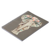 Blume Kronenelementar II Notizblock (Linke Seite)