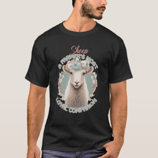 Blume Kronenschaf-Zuchtbetrieb - Quotes T-Shirt