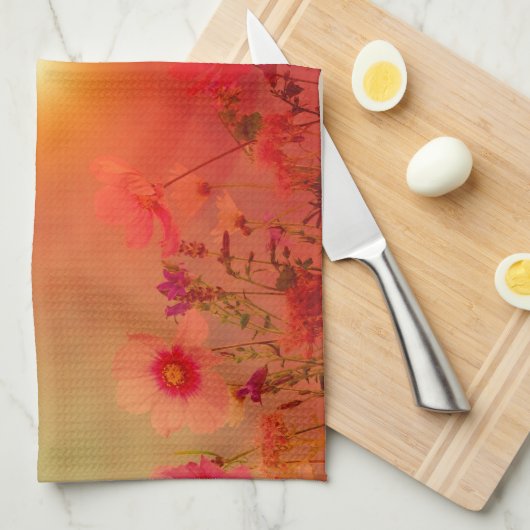 Blume Küchentücher (Viertel Falte)