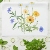 Blume Küchentücher (Gefaltet)