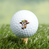 Blume Kuh Golfball (Insitu T-Shirt)