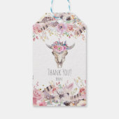 Blume & Kuh Skull Boho Chic Country Glam Geschenkanhänger (Rückseite)