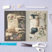 Blume Kühe Seidenpapier (Handwerk)