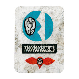 Blume Kühlschrank Magnet