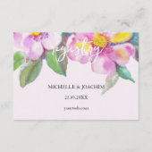 Blume Kunst, Dichtung und Musik Begleitkarte (Vorderseite)