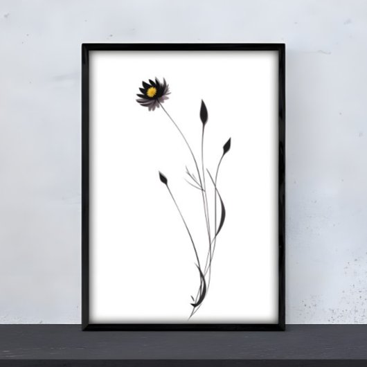 Blume Kunst - Fantastisches Plakat für Blumenmuste