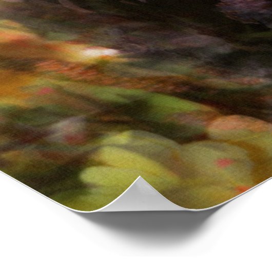 Blume Kunstfotografie Poster (Ecke)