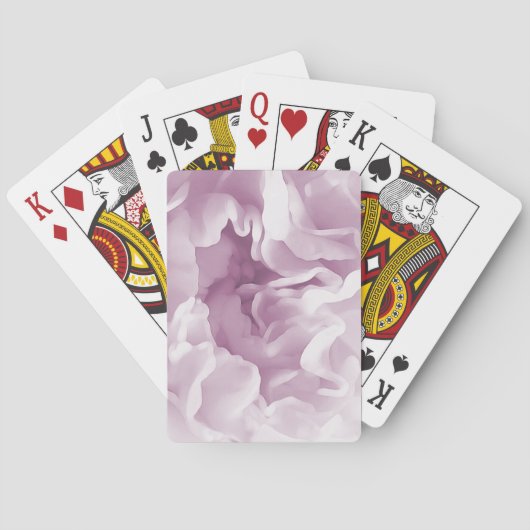Blume künstlerischer Narben Spielkarten (Rückseite)