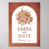 Blume Kürbisgewächse Poster (Vorne)