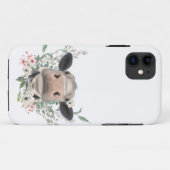 Blume Küssen, graues Zuchttier Case-Mate iPhone Hülle (Rückseite (Horizontal))