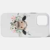 Blume Küssen, graues Zuchttier Case-Mate iPhone Hülle (Rückseite (Horizontal))