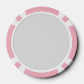 Blume Küssen, graues Zuchttier Pokerchips (Rückseite)