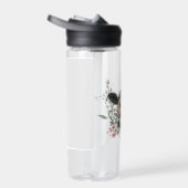 Blume Küssen, graues Zuchttier Trinkflasche (Rechts)