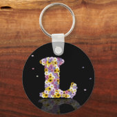 BLUME L SCHLÜSSELANHÄNGER (Vorderseite)