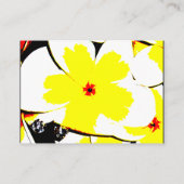 Blume laden begleitkarte (Rückseite)