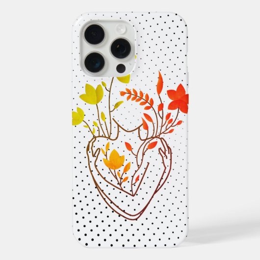 Blume Lady - Black Retro Edition iPhone Hülle (Rückseite)