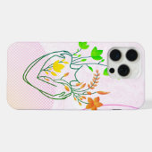 Blume Lady - Elegance Edition iPhone Hülle (Rückseite (Horizontal))