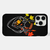 Blume Lady - Retro Edition iPhone Hülle (Rückseite (Horizontal))