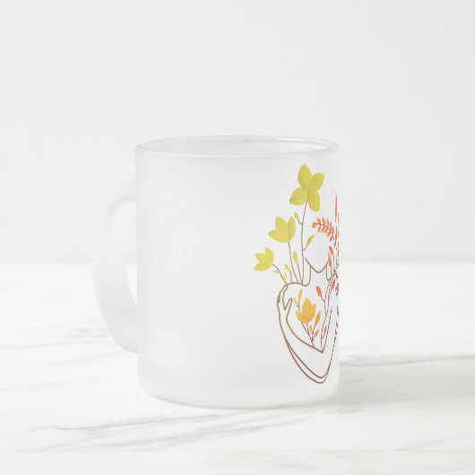 Blume Lady - Retro Edition Mattglastasse (Vorderseite Links)