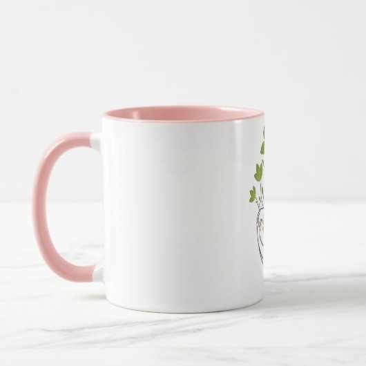 Blume Lady - Retro Rose Edition Tasse (Links)