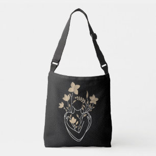 Blume Lady - Vintag Mix Edition Crossbody Bag Tragetaschen Mit Langen Trägern