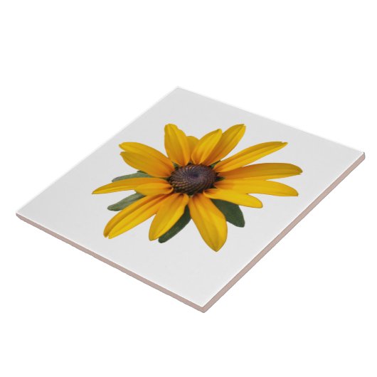 Blume Land Happy Gelbe Keramik Große Tile Fliese (Seite)