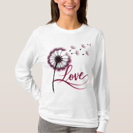 Blume langen T - Shirt, Blumenstrauß T-Shirt