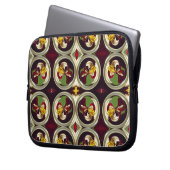 Blume Laptop Sleeve (Vorderseite Links)