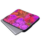 BLUME LAPTOPSCHUTZHÜLLE (Vorne Knopf)