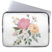 Blume Laptopschutzhülle (Vorderseite)