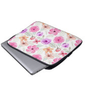 Blume Laptopschutzhülle (Vorne Knopf)