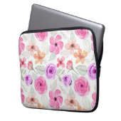 Blume Laptopschutzhülle (Vorderseite Links)