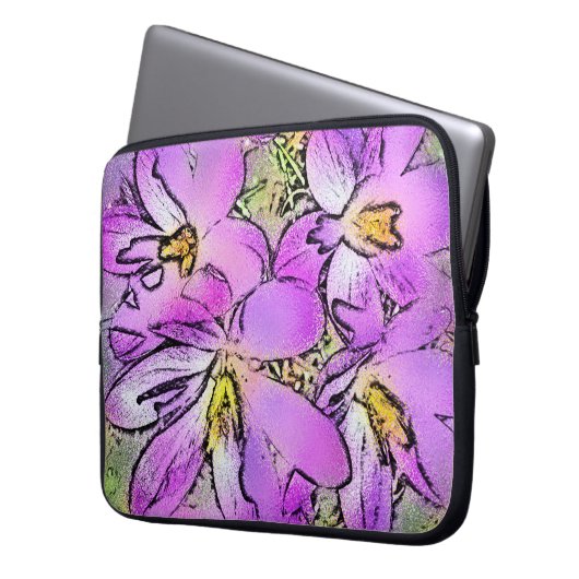 BLUME LAPTOPSCHUTZHÜLLE (Vorderseite Links)